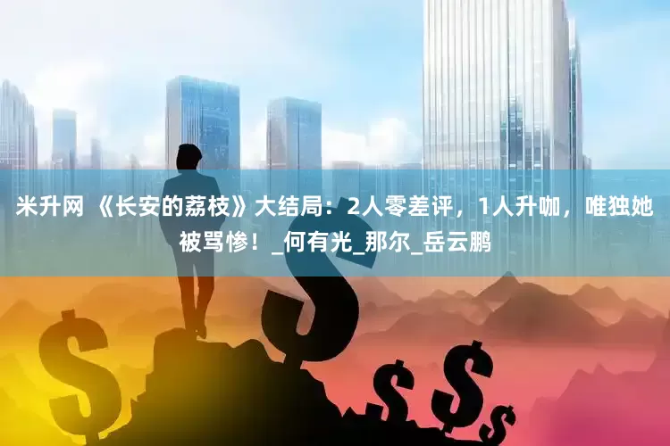 米升网 《长安的荔枝》大结局：2人零差评，1人升咖，唯独她被骂惨！_何有光_那尔_岳云鹏