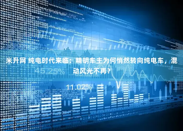 米升网 纯电时代来临：精明车主为何悄然转向纯电车，混动风光不再？